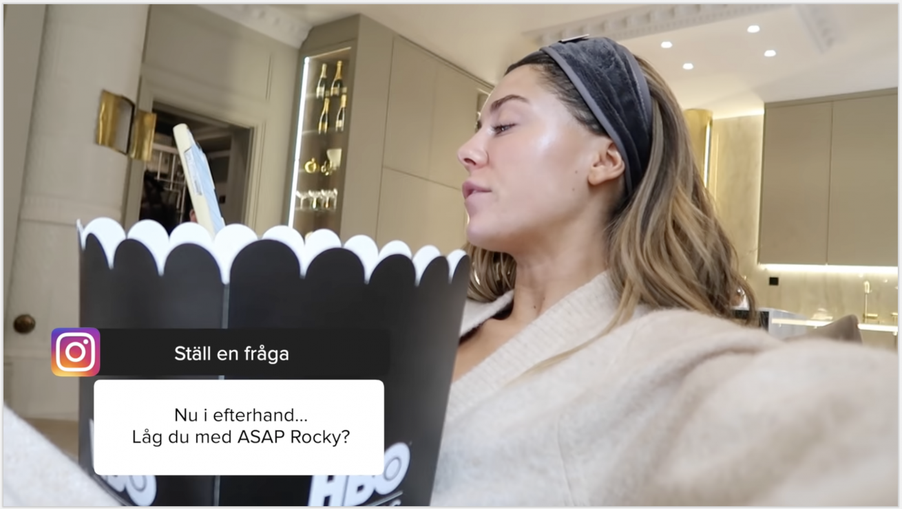 Fråga från Biancas Q&A: Nu i efterhand. Låg du med ASAP Rocky?