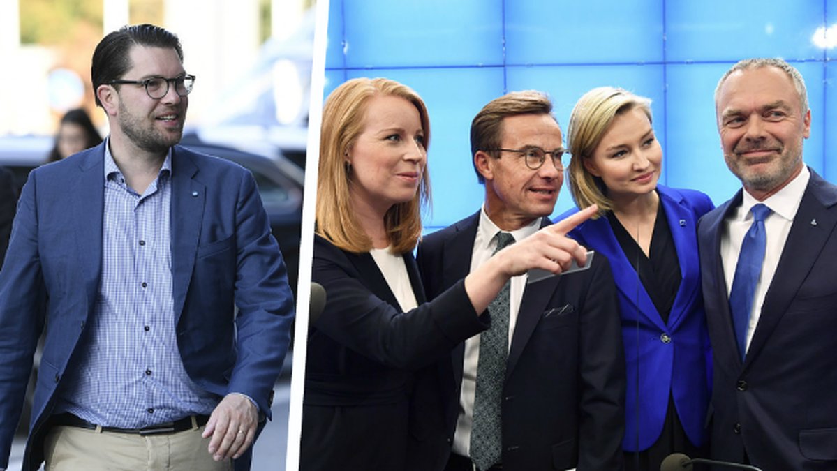 Jimmie Åkesson och Alliansen.