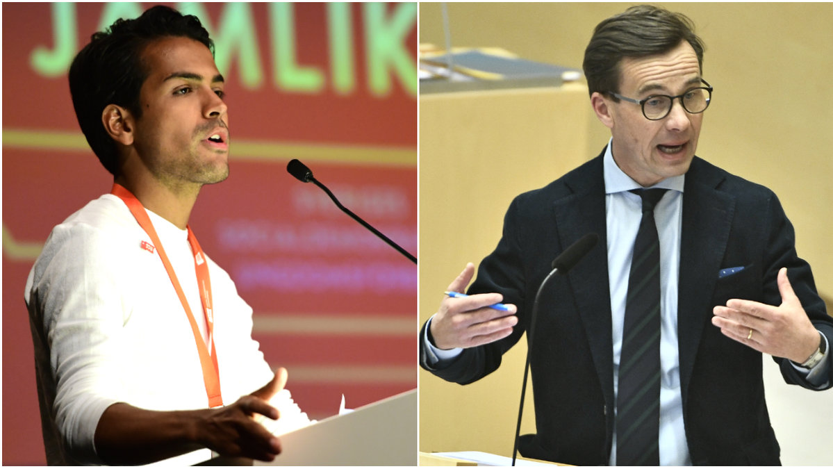 Ulf Kristersson partiledardebatt Stockholm