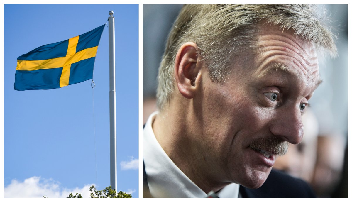 Dmitrij Peskov uttalade sig om ett finskt och svenskt Natomedlemskap. 