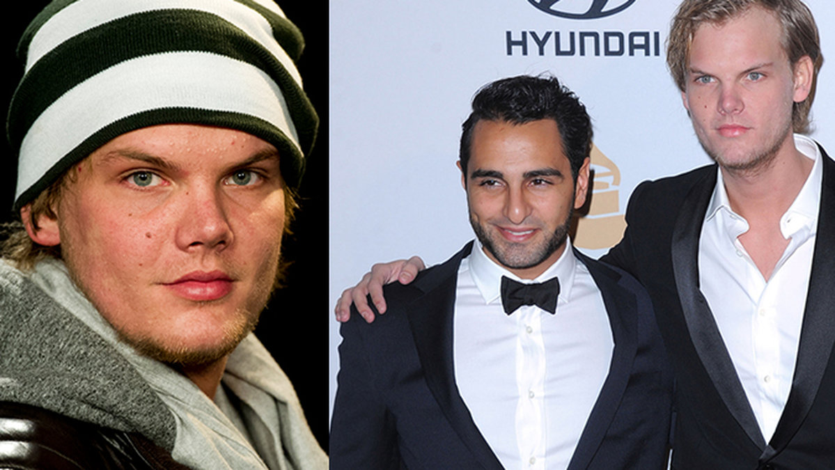 Ash Pournouri och Tim Avicii Bergling. 
