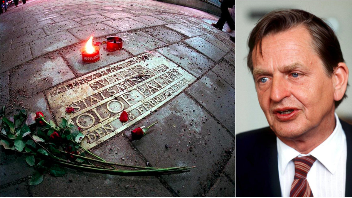 Olof Palme, platsen där han dog.