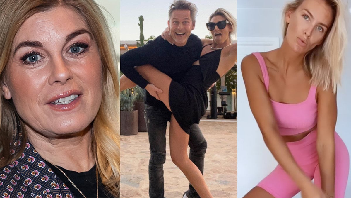 Niclas Wahlgrens nya flickvän Rebecca Hjelt