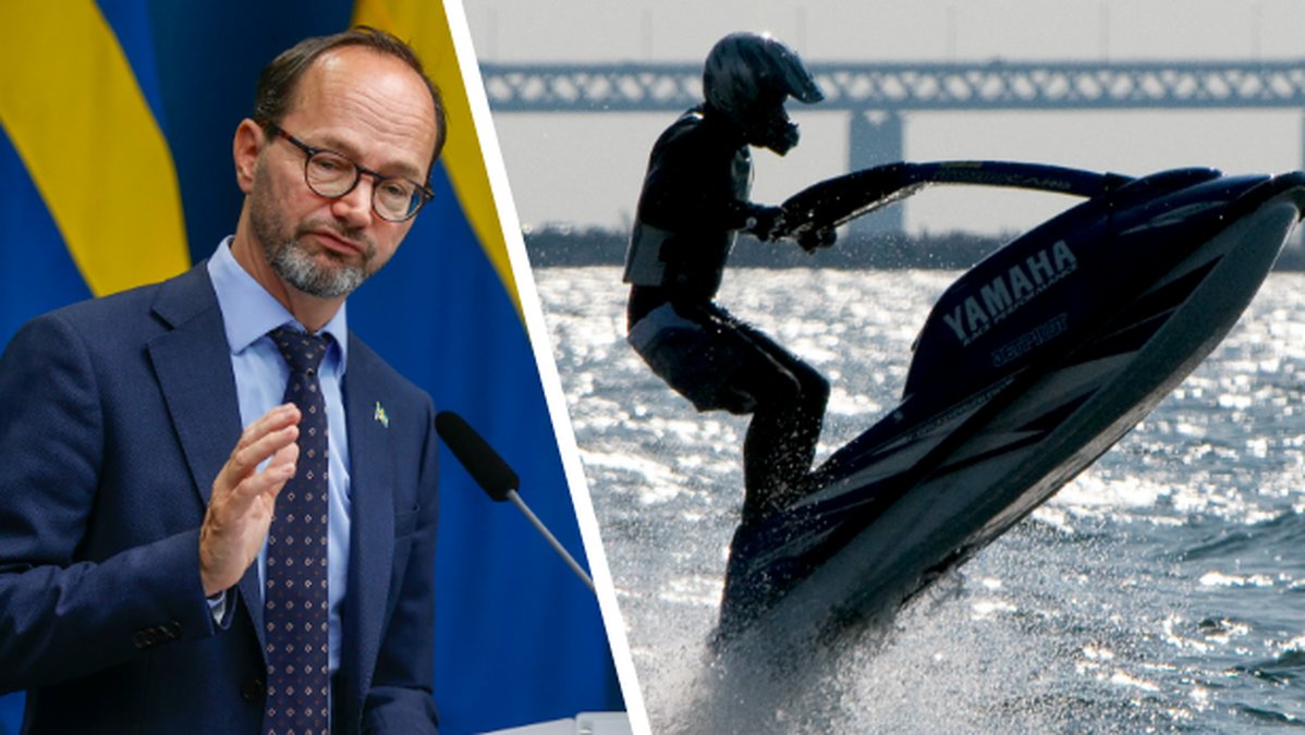 Regeringen vill införa hårdare krav för att köra vattenskoter
