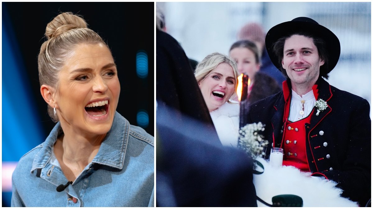 Therese Johaug gifte sig med Nils Jakob Hoff på nyårsafton. 