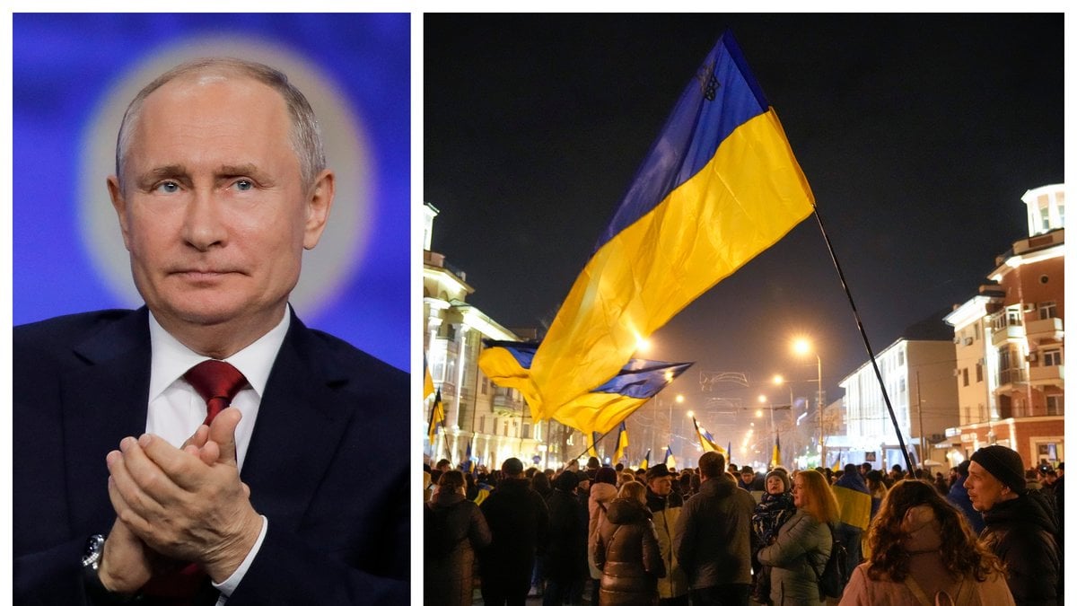 Sammanfattning av konflikten mellan Ryssland och Ukraina.