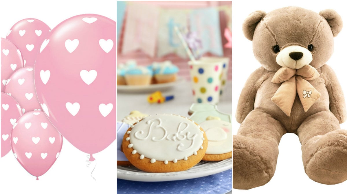 Här hittar du allt som behövs för att fixa den perfekta babyshowern.