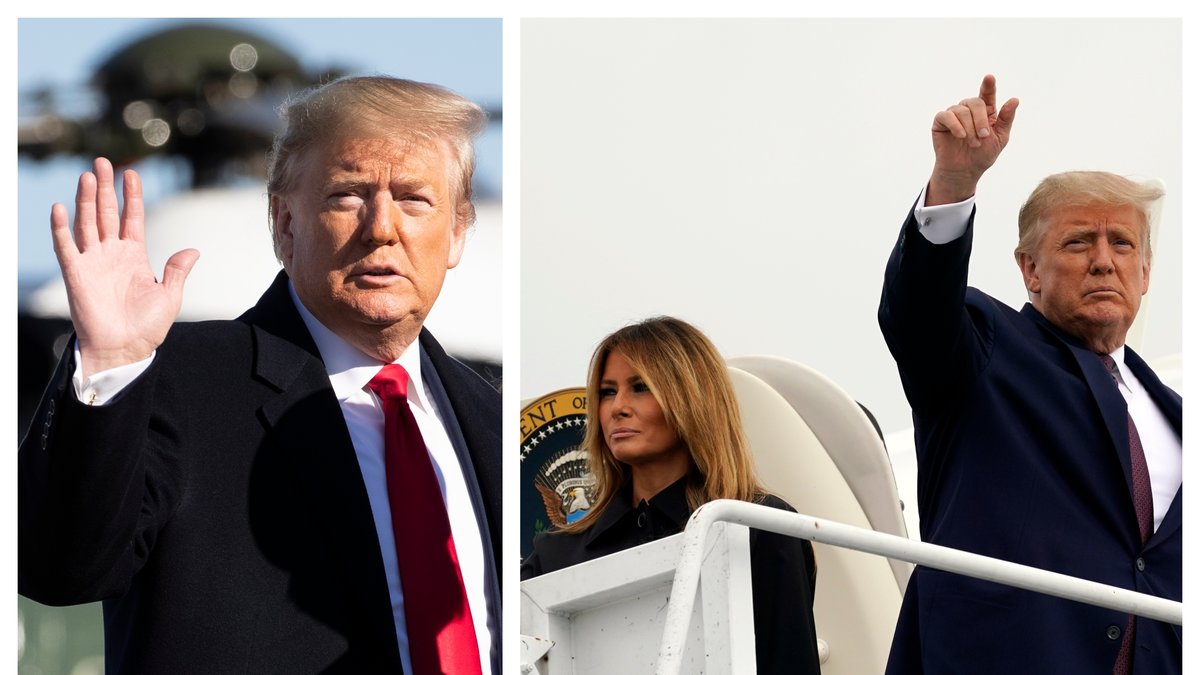 På den nya hemsidan 45office.com erbjuder Donald Trump personliga hälsningar.