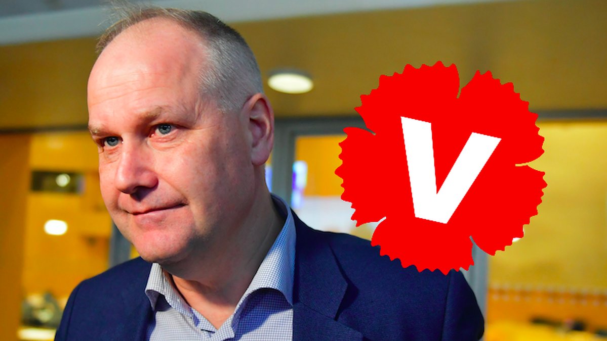 Vänsterpartiets Jonas Sjöstedt