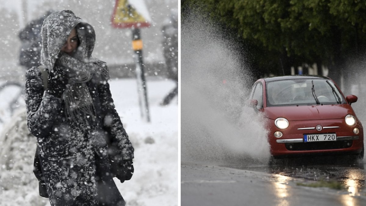 Det väntas bli uppemot 25 centimeter snö i delar av Sydsverige när ett snöoväder drar in på tisdagen. Arkivbild.