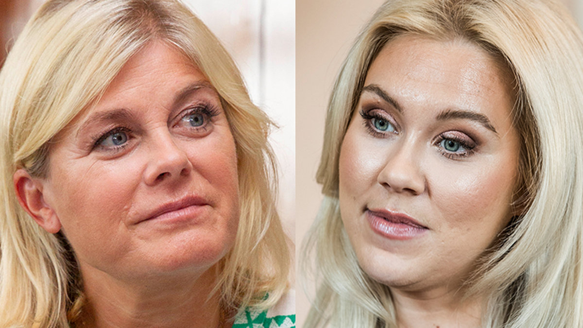Pernilla Wahlgren och Isabella Löwengrip