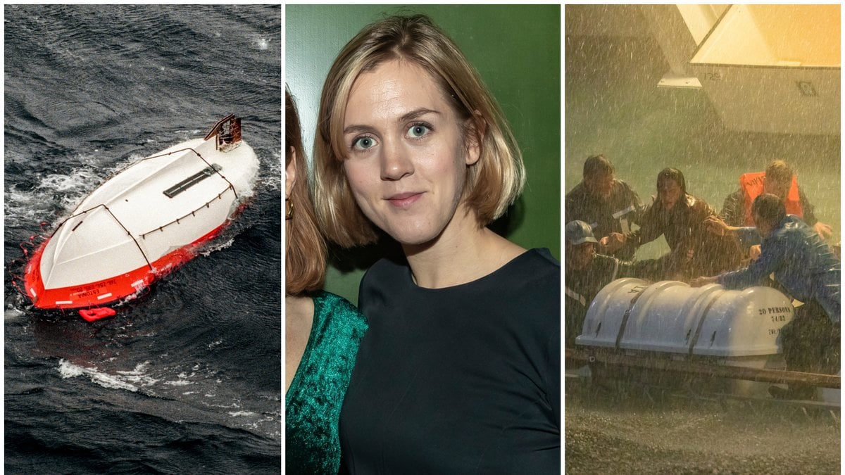 Malin Persson är med i TV4-serien Estonia.