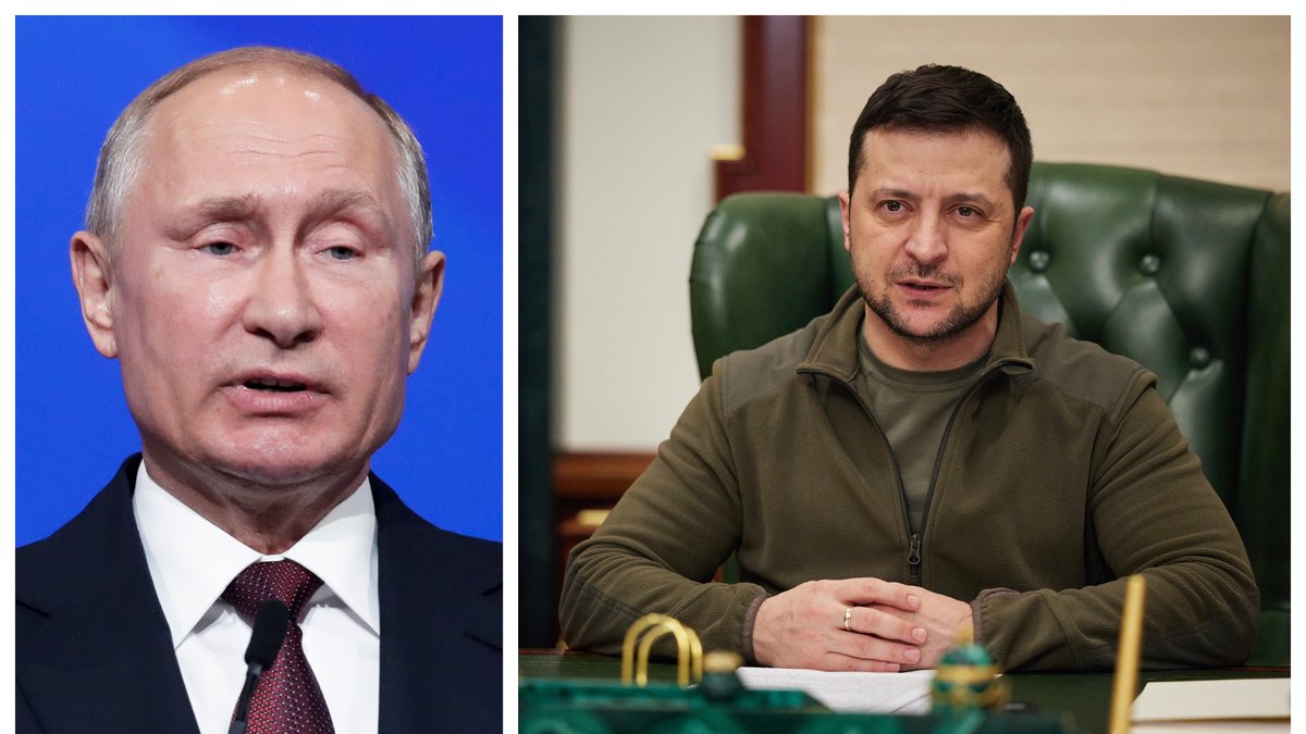 Volodymyr Zelenskyj är Rysslands främsta måltavla.