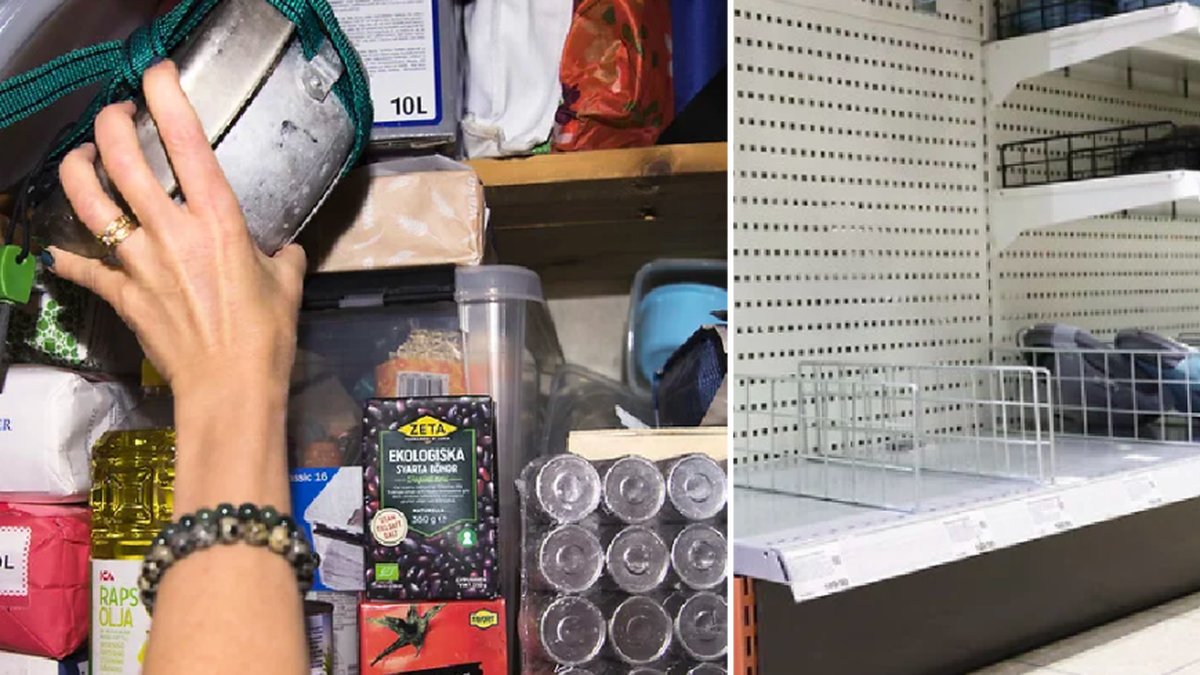 Mat, vatten, värme och kommunikation – vi förutsätts klara oss under en veckas kris. Arkivbild.