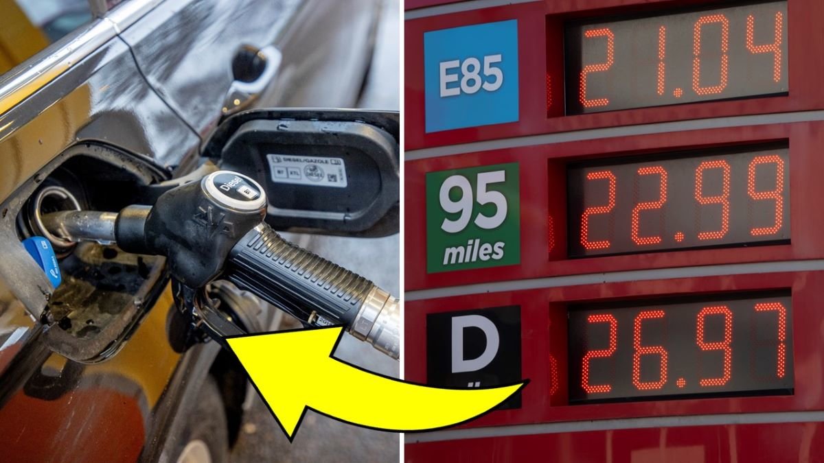 Nytt pris diesel