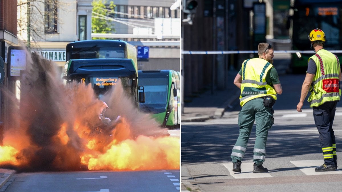Explosioner, Sverige