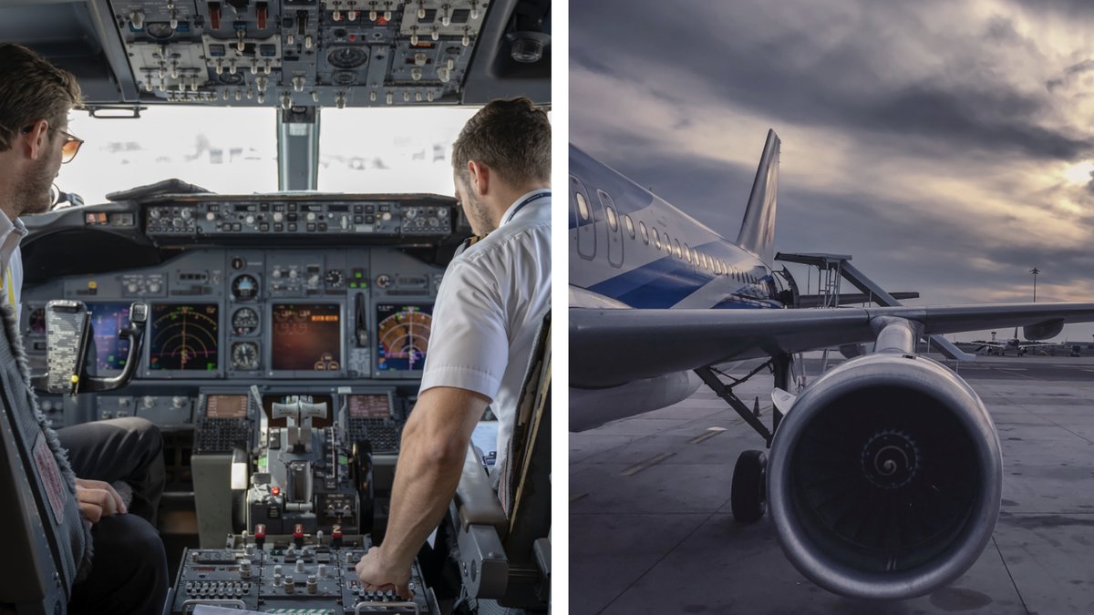 Är du flygrädd? – Då ska du göra så här enligt piloten 