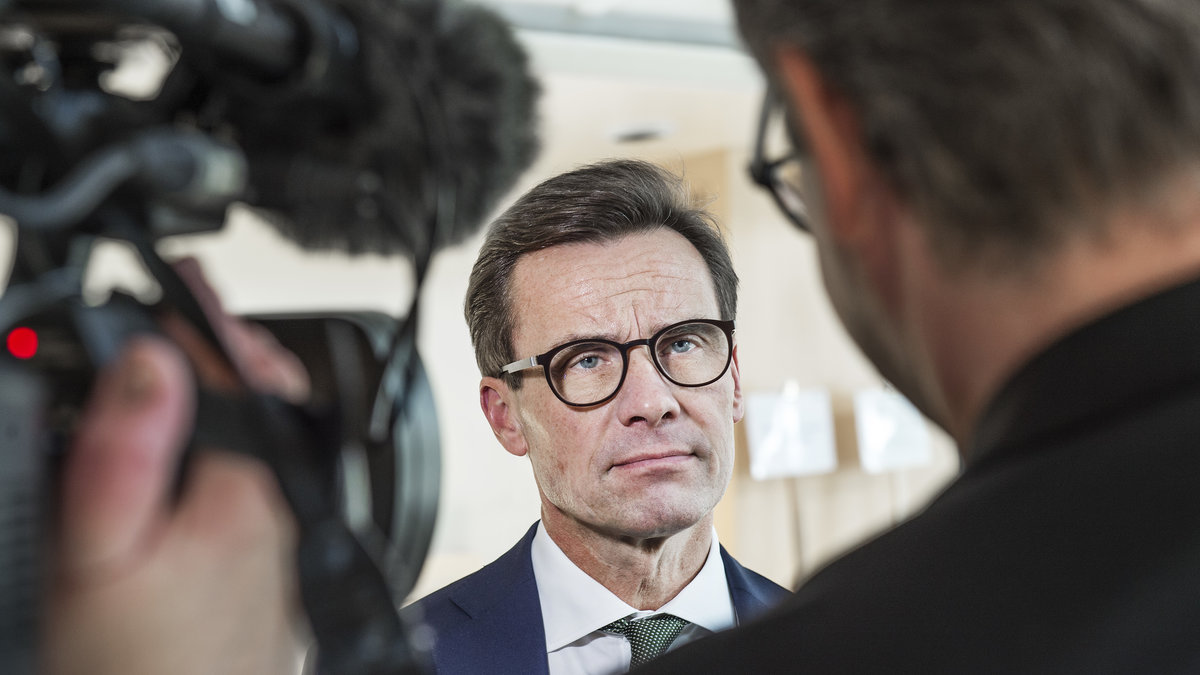 Moderatledaren Ulf Kristersson.