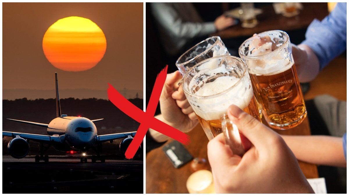 Flygbolaget vill begränsa mängden alkohol på flygplatser.
