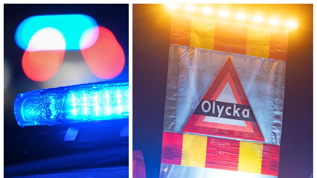 Olyckan inträffade i Lessebo kommun.