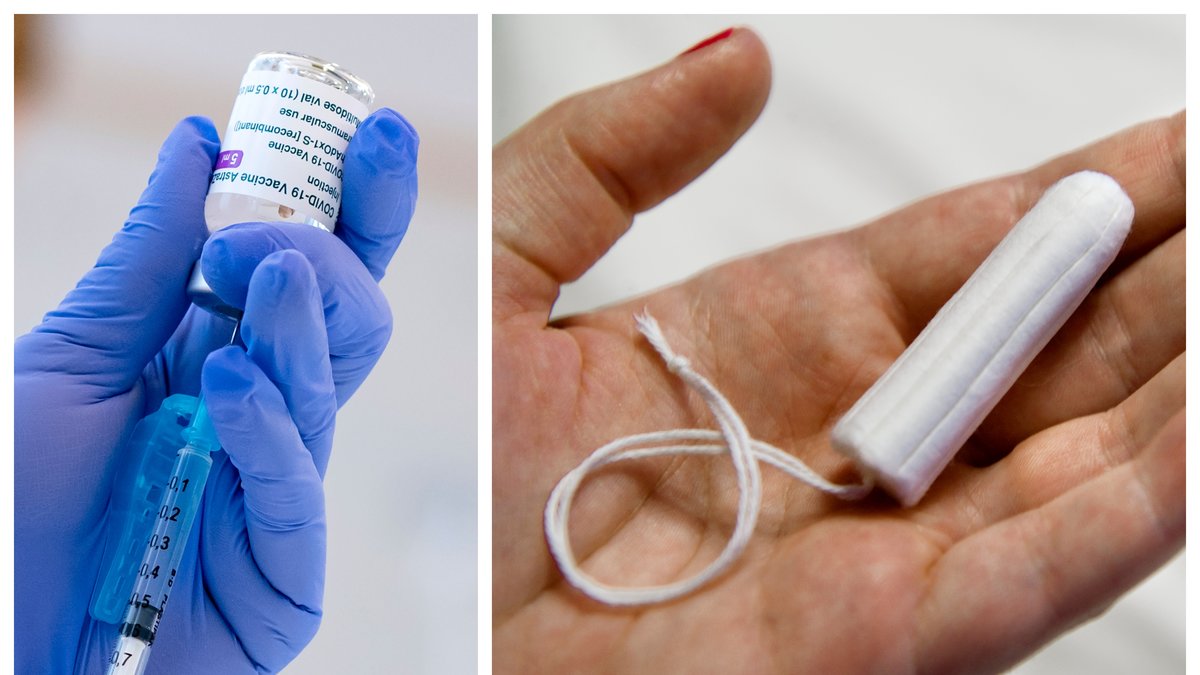 Mensrubbningar efter vaccin mot covid-19 utreds.