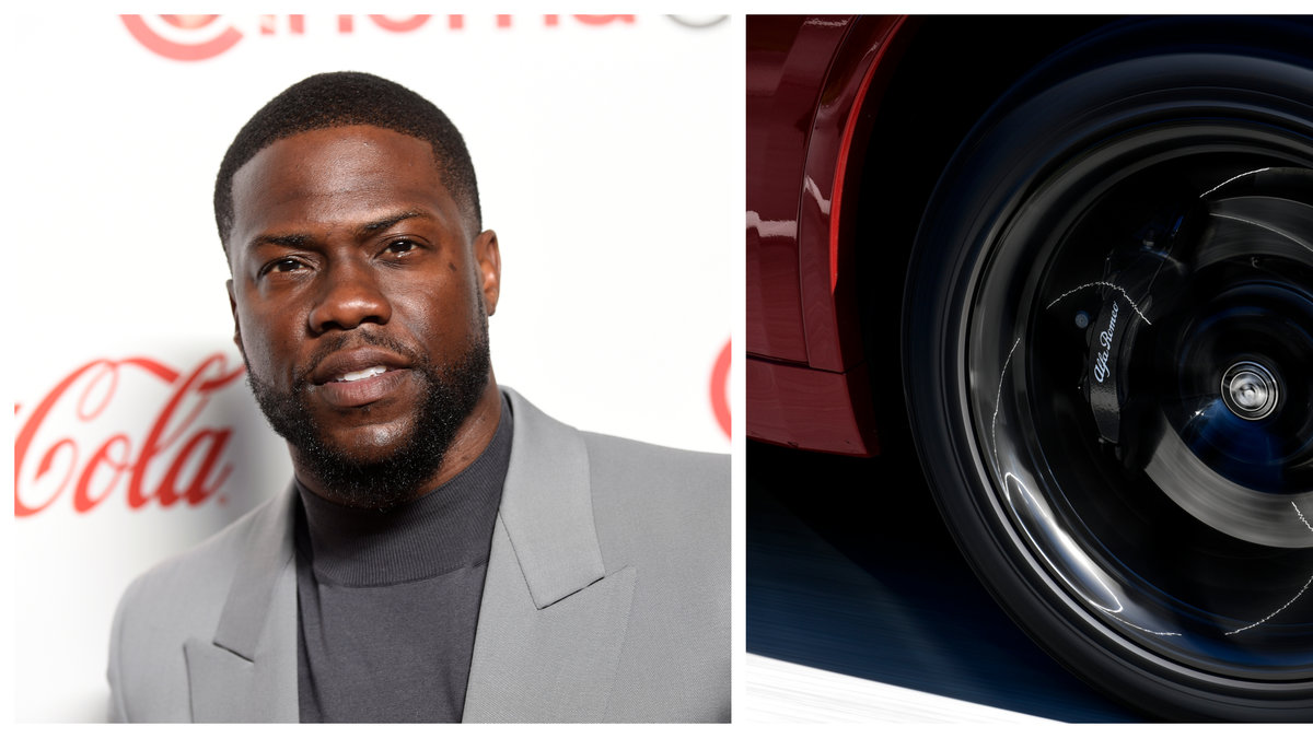 Kevin Hart i trafikolycka.