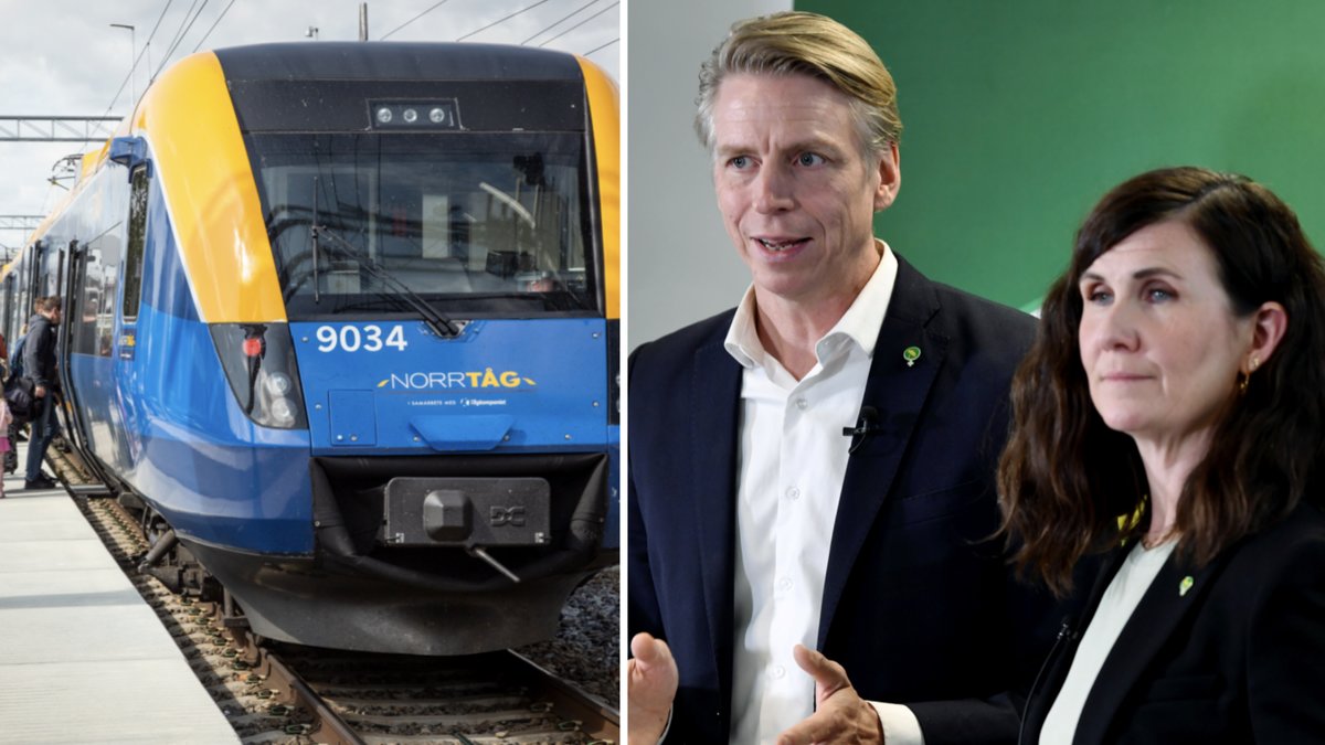 Miljöpartiet språkrör Märta Stenevi och Per Bolund