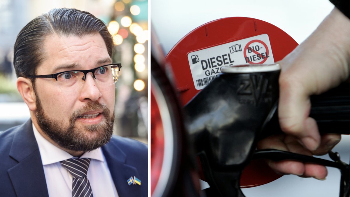 Jimmie Åkesson (SD) och genrebild.