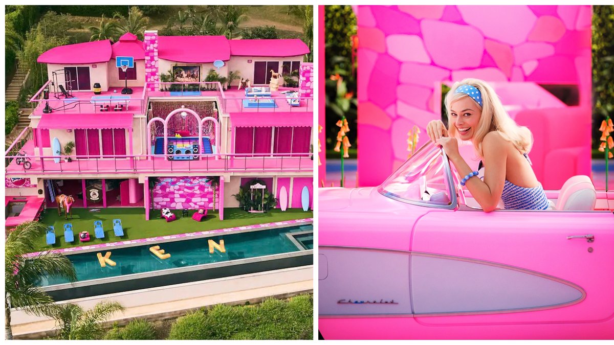 Drömmer du om att bo i Barbies lyxvilla? Nu finns chansen här – och så gör du