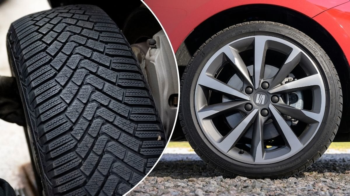 Bilder på bildäck.