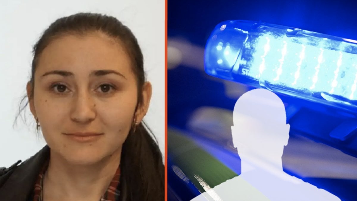 Försvunna Velmira, blåljus, siluett