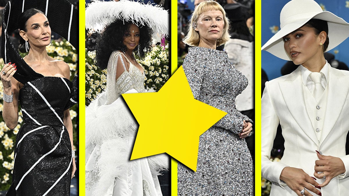 Demi Moore, Diana Ross, Pamela Anderson och Zendaya