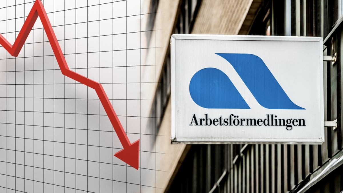 Arbetslösheten ökar. 