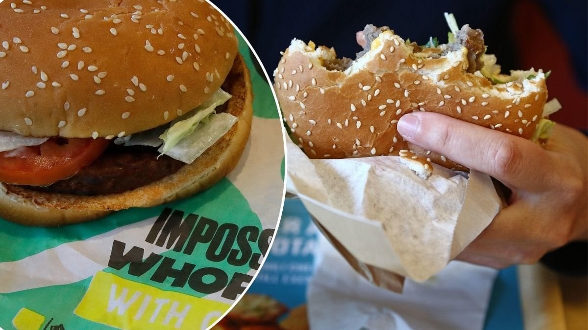 Bilder på hamburgare.