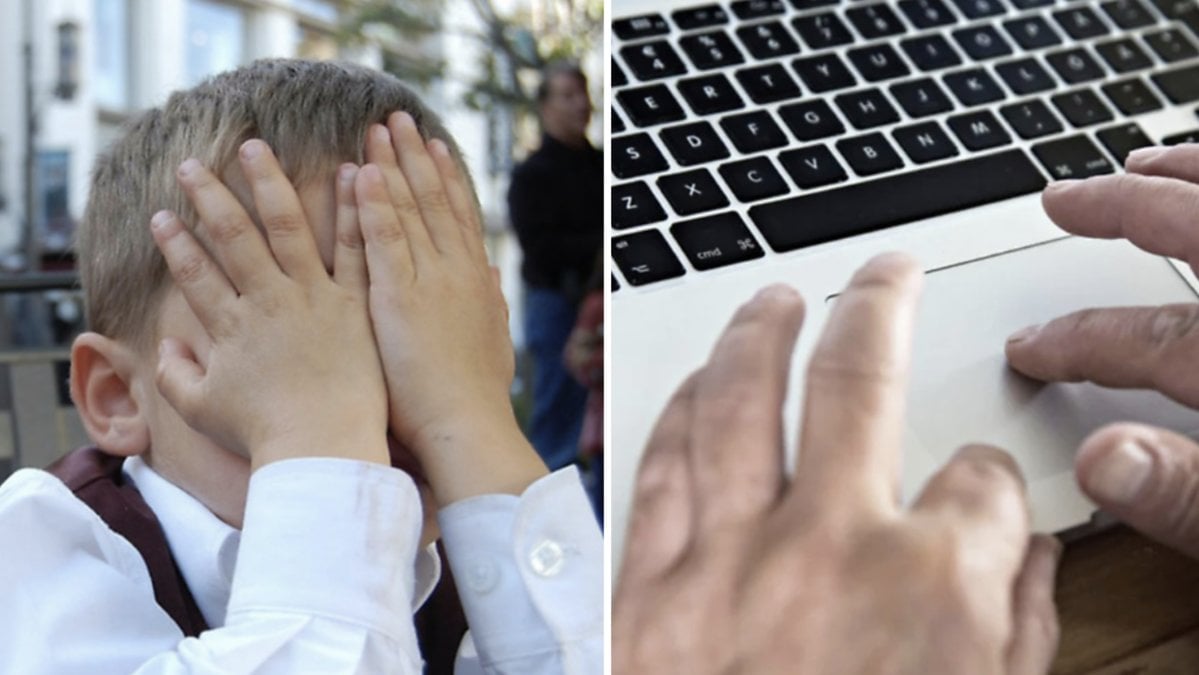 Mannen åtalas för att ha spridit stora mängder barnpornografi på nätet. 