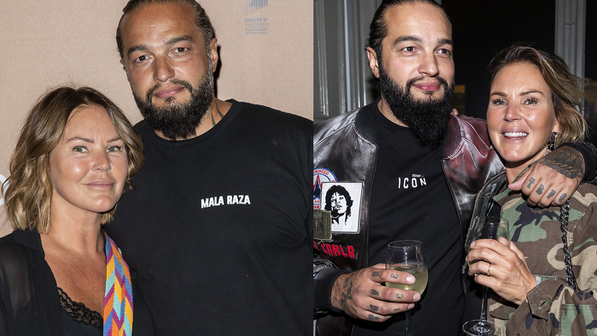 Magdalena Graaf och pojkvännen Louie Marti