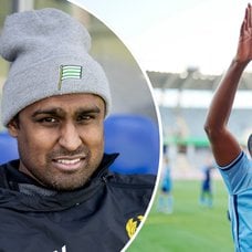 Kalle Karlsson och Joel Asoro.