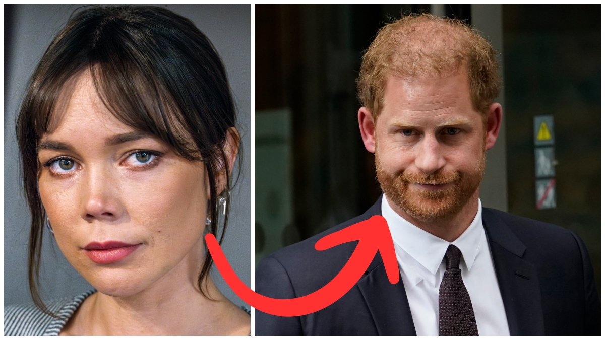 Hedda Stiernstedt var på middag med prins Harry. 