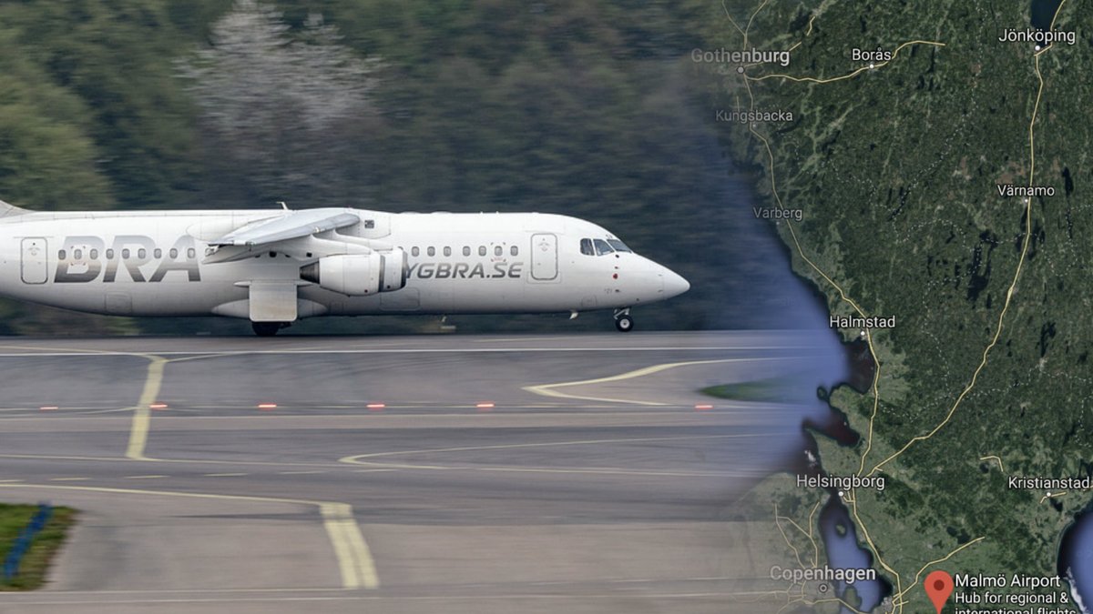 Två flygplan har tvingats nödlanda.