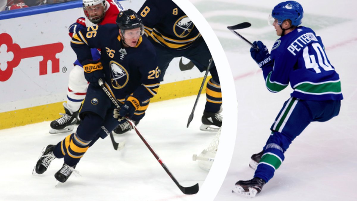 Rasmus Dahlin, Elias Pettersson.