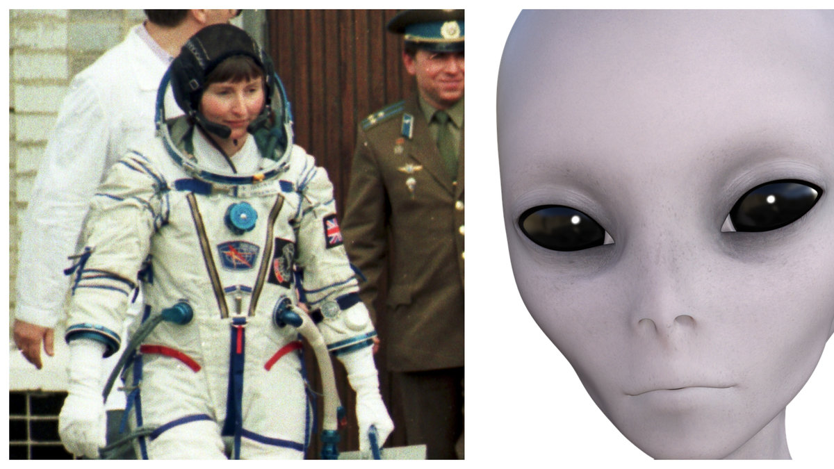 Astronauten om utomjordingar.