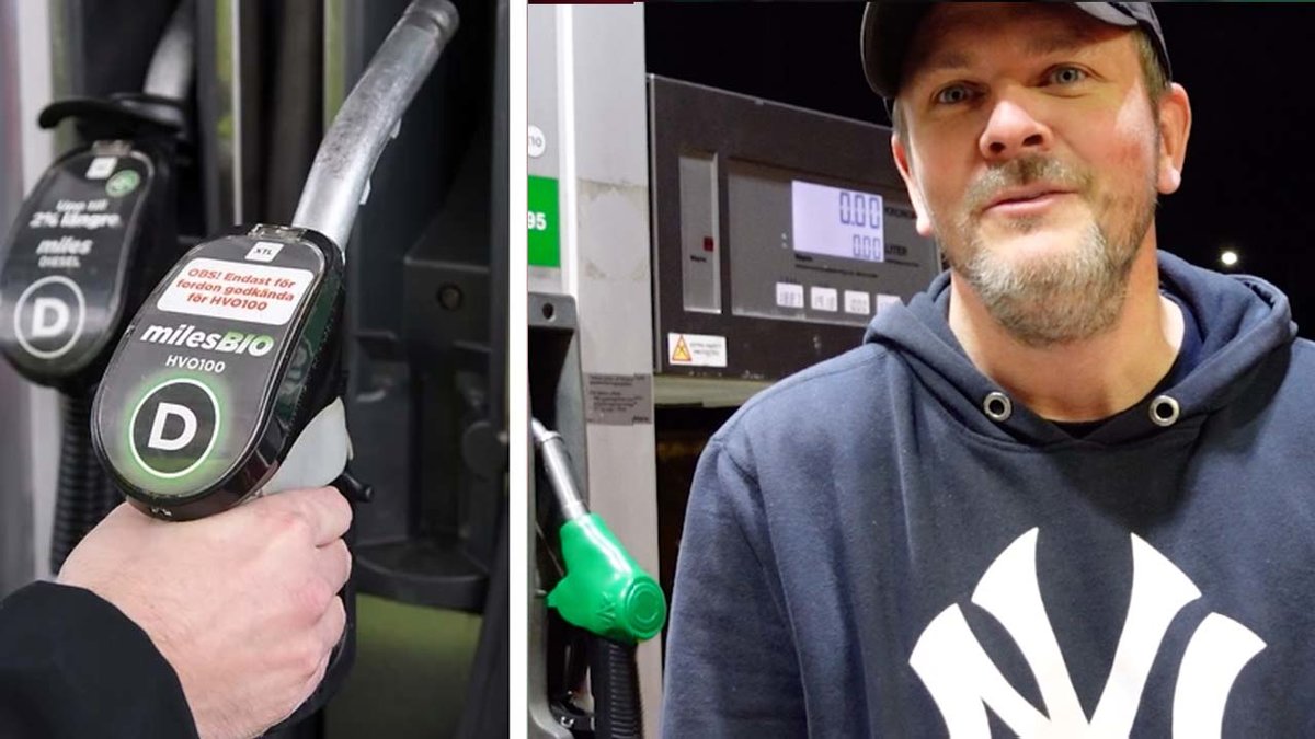 Ronny Lyzell berättar om dieselpriserna