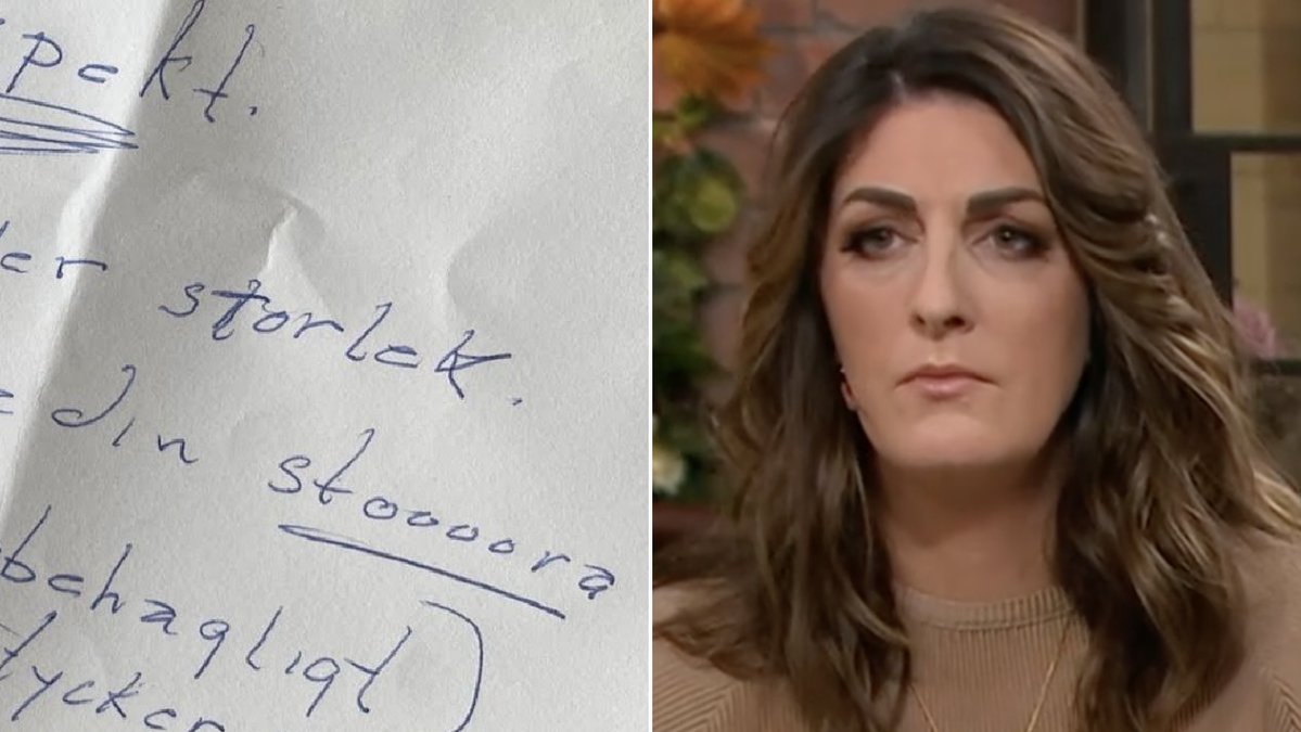 Soraya Lavasani fick ett hatbrev om sin rumpa hemskickat.