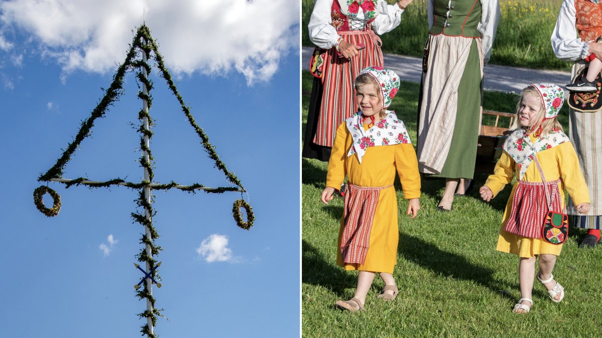 Vädret på midsommar ser ut att bli strålande i hela landet. 