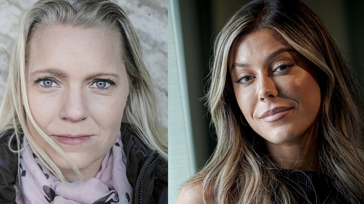 Carina Bergfeldt och Bianca Ingrosso