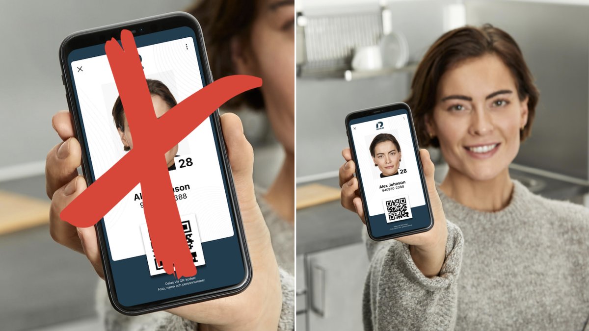 Det nya digitala bank-id går inte att använda överallt. 