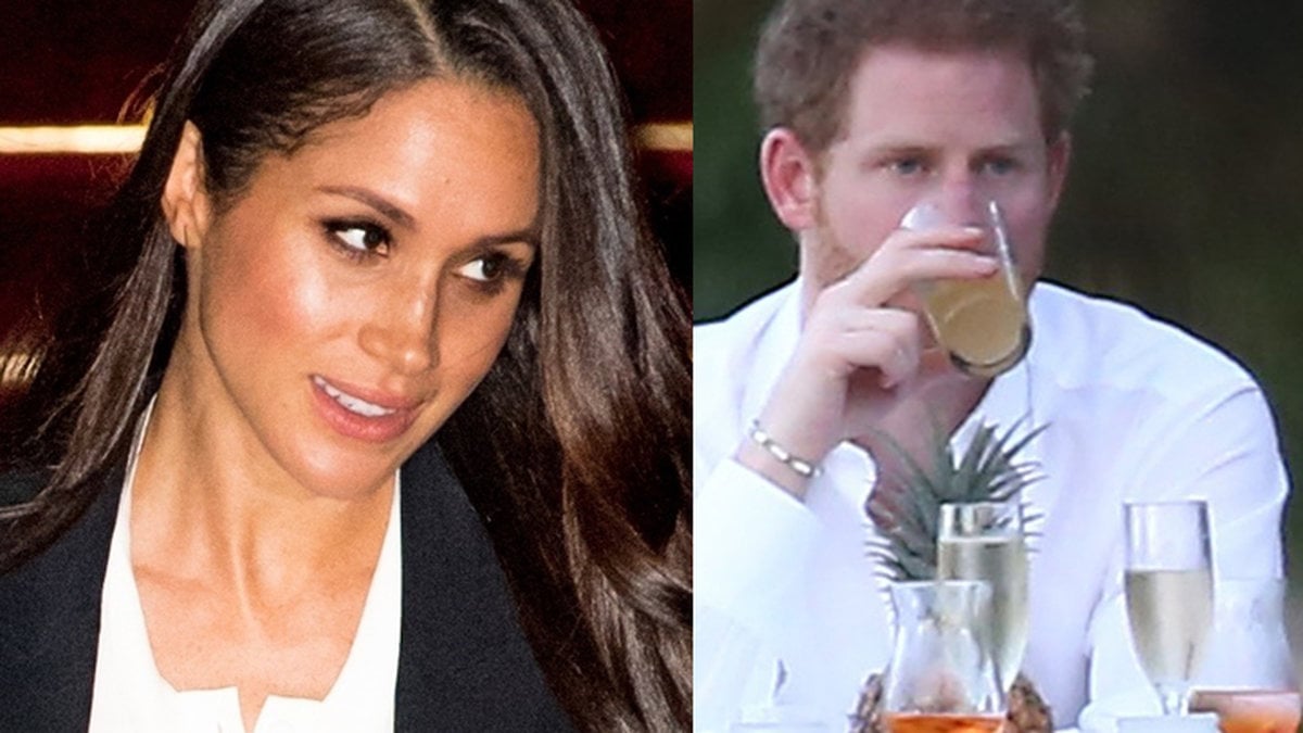 Meghan Markle har förbjudit Prins Harry att dricka