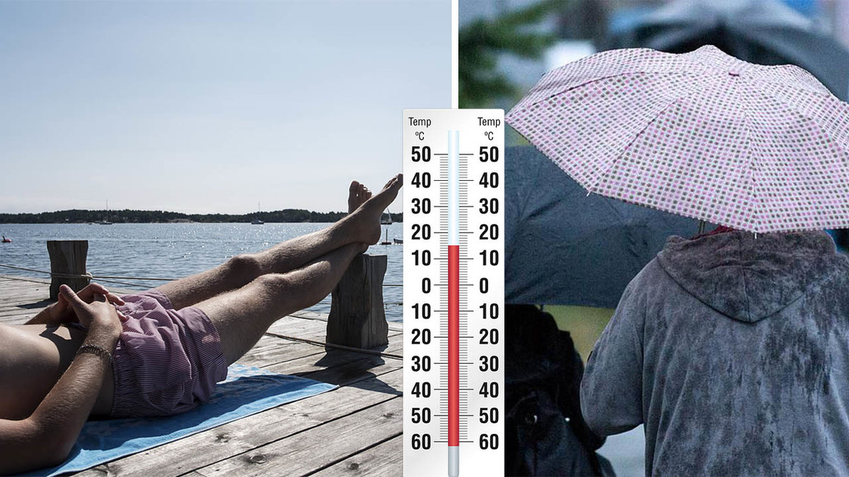 Så blir vädret i sommar.