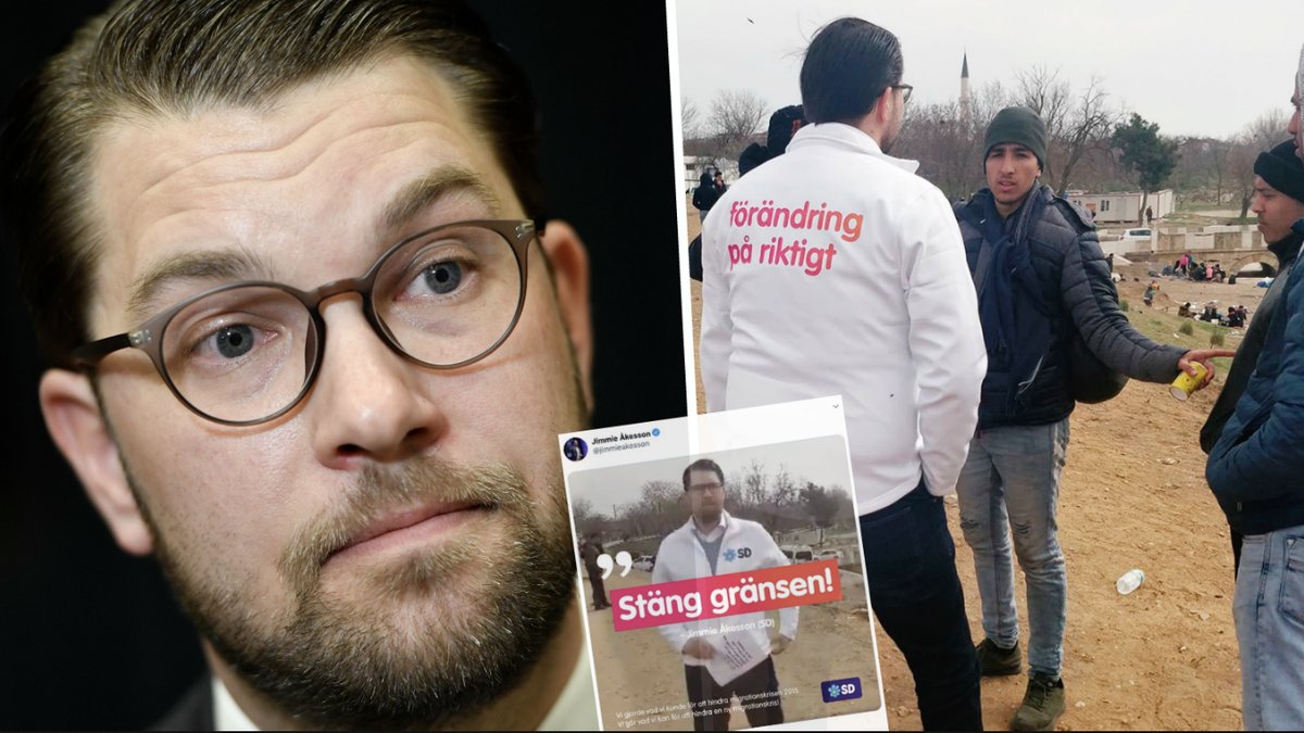 Jimmie Åkesson polisanmäls.