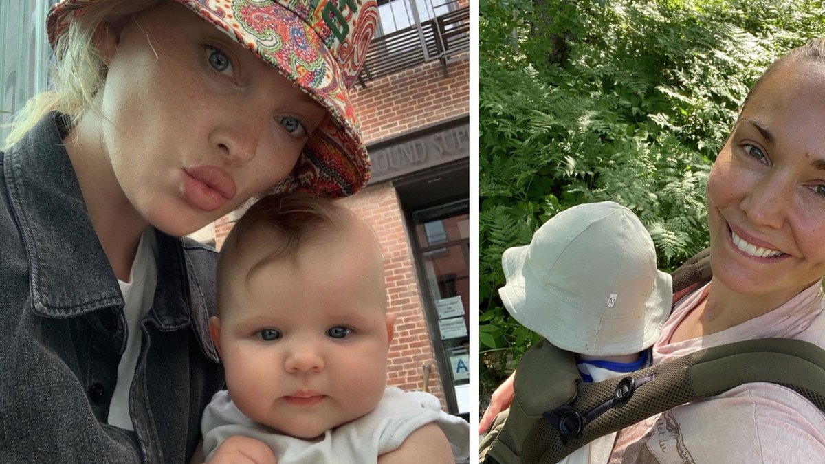 Elsa Hosk och Carina Berg har båda valt ovanliga och fina namn till sina döttrar.